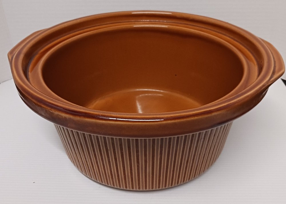 Crock Pot Replacement Insert D-256-762 Rival 3 1/2 Quart Brown