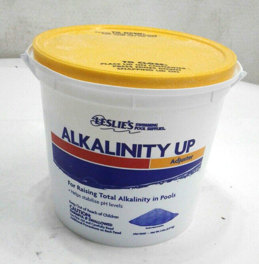 Leslie's 14060 Alkalinity Up Adjuster F/Raising Total Alkalinity In Pools 5 lbs gallery