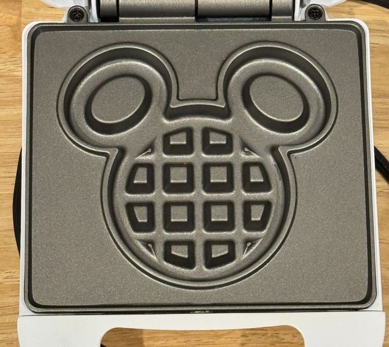 Disney Intertek Mickey Mouse The True Original 90 Year Mini Belgian Waffle Maker gallery