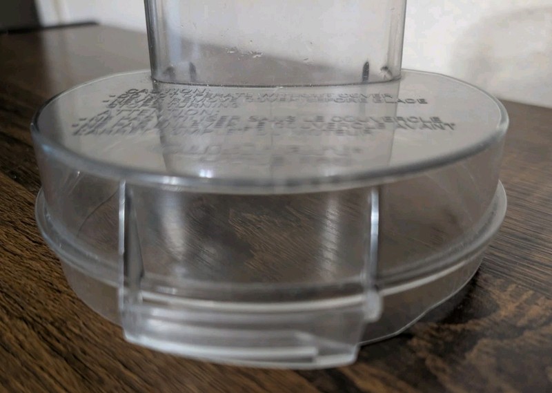 Cuisinart Little Pro Plus Processor Work Bowl Lid Only DLC-504TX gallery
