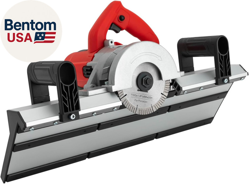 Electric Tile Chamfering Machine 45 Degree Handheld Ceramic Tile Cutter, 1200W H gallery