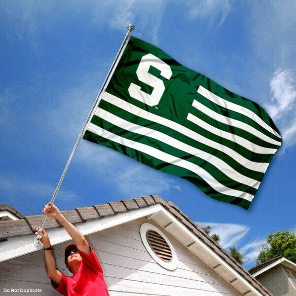 Michigan State University MSU Flag for Alumni Nation gallery