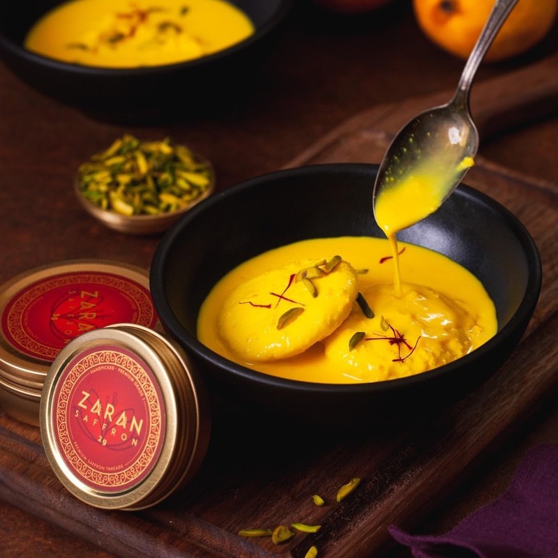 Saffron Threads 2g Super Negin Pure Spice for Paella Risotto Tea gallery