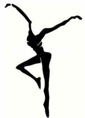 Vinyl Decal for Window – Fire Dancer (May Customize with Name), Various Sizes