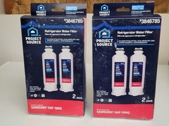 **NEW** 4 Project Source 3846785 Refrigerator Water Filters (Samsung HAF-QINS)
