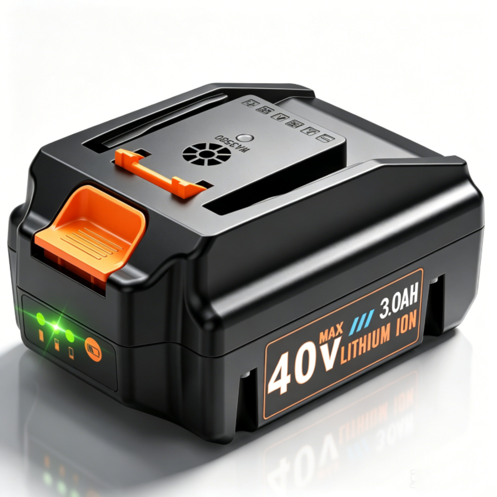 2Pack For WORX 40V MAX Extend Lithium Battery 40 Volt WA3580 WA3747 WA3877 WG580 gallery