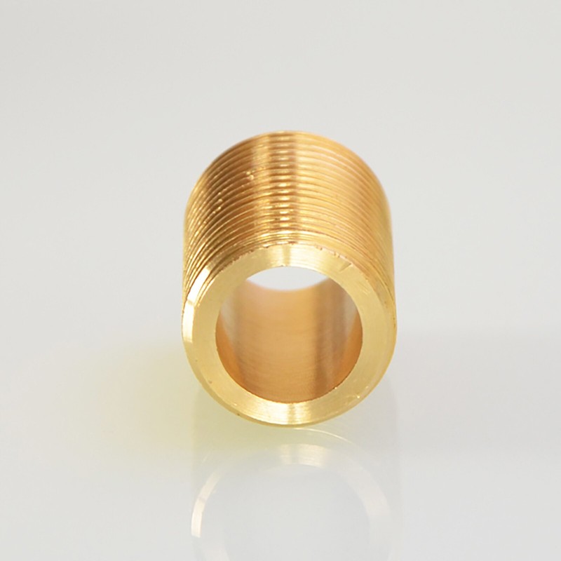 1/2" BSP Brass Running Nipple | Threaded Plumbing Fitting Long 3/4/5/6/8/10/12cm gallery