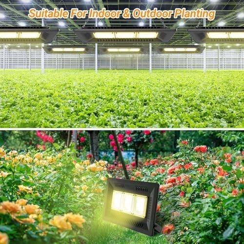 450W Waterproof LED Grow Light - Full Spectrum, No Noise, Heat Dissipation for I gallery