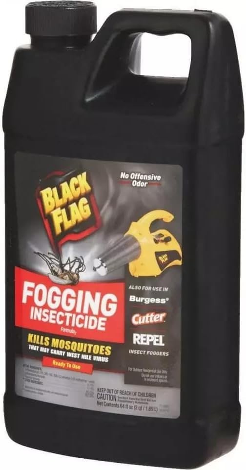 Black Flag Fogging Insecticide Ready-To-Use 5000 sq-ft Coverage Area 64oz 3Pack gallery