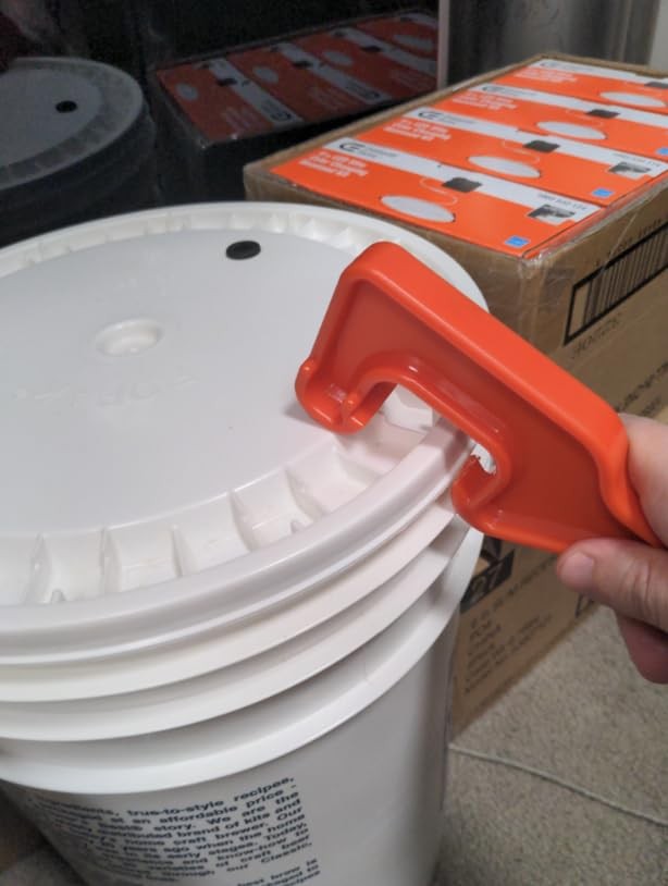 5 Gallon Bucket Opener Tool Large Plastic Lid Remover 12X Leverage gallery