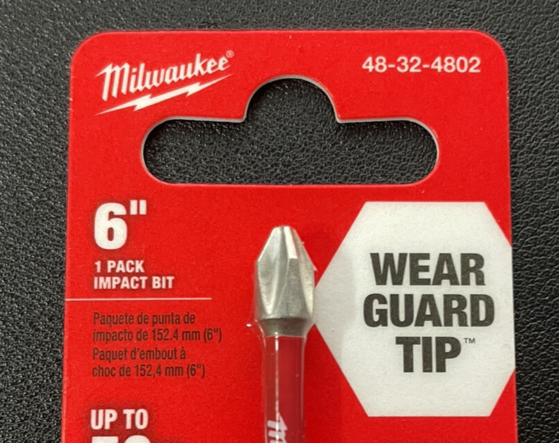 5 Pack Milwaukee 48-32-4802 Phillips Power Bit Brand New gallery