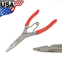 Wilde 9″ Straight Lock Ring Pliers Snap Retaining Ring Satin Finish Made in USA
