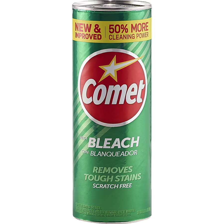 Comet with Bleach Powder All-Purpose Cleaner 21-oz Deodorizer Stain Remover gallery