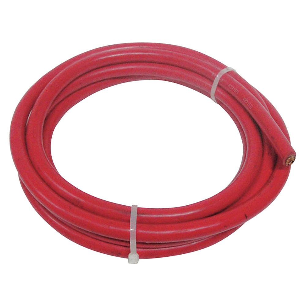 WESTWARD 19YE33 Welding Cable,1/0,EPDM,Red,10ft 19YE33 gallery