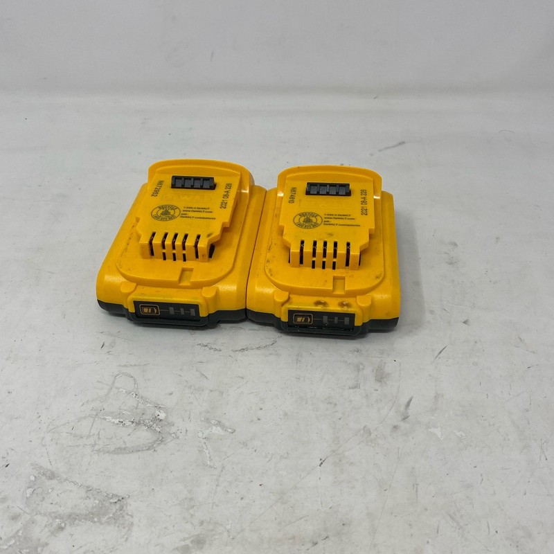 DEWALT 20V MAX 2.0Ah Battery 2-Pack DCB203 Yellow/Black gallery