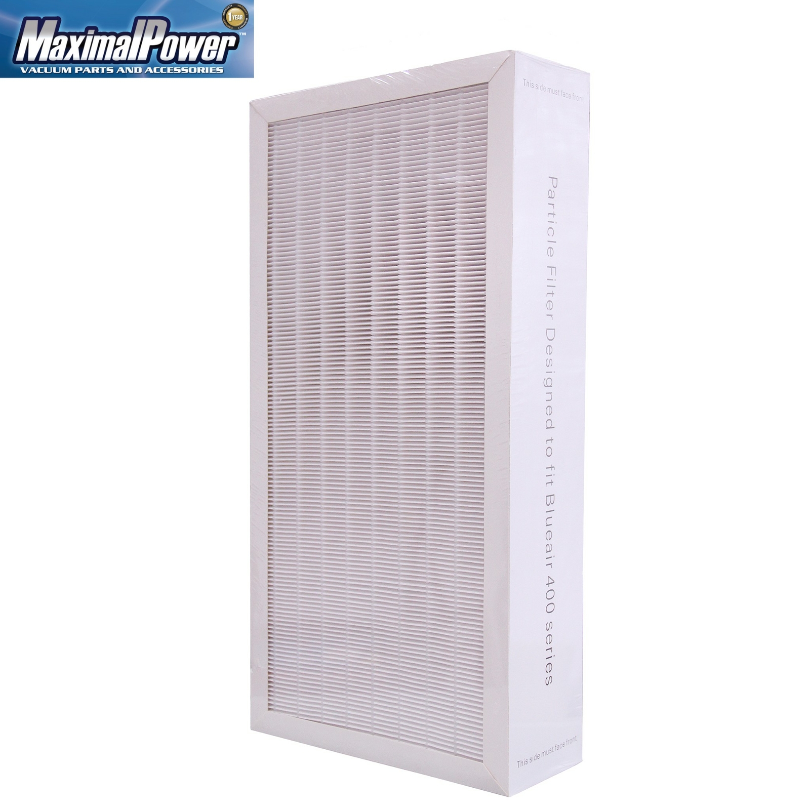 MaximalPower Replacement HEPA Filter for Blueair 400 Series Air Purifiers (1PK) gallery