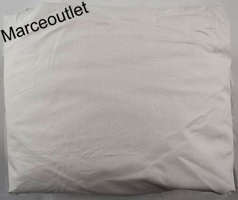 Hudson Park Classic Linens Egyptian Cotton Percale TWIN Fitted Sheet Silver gallery