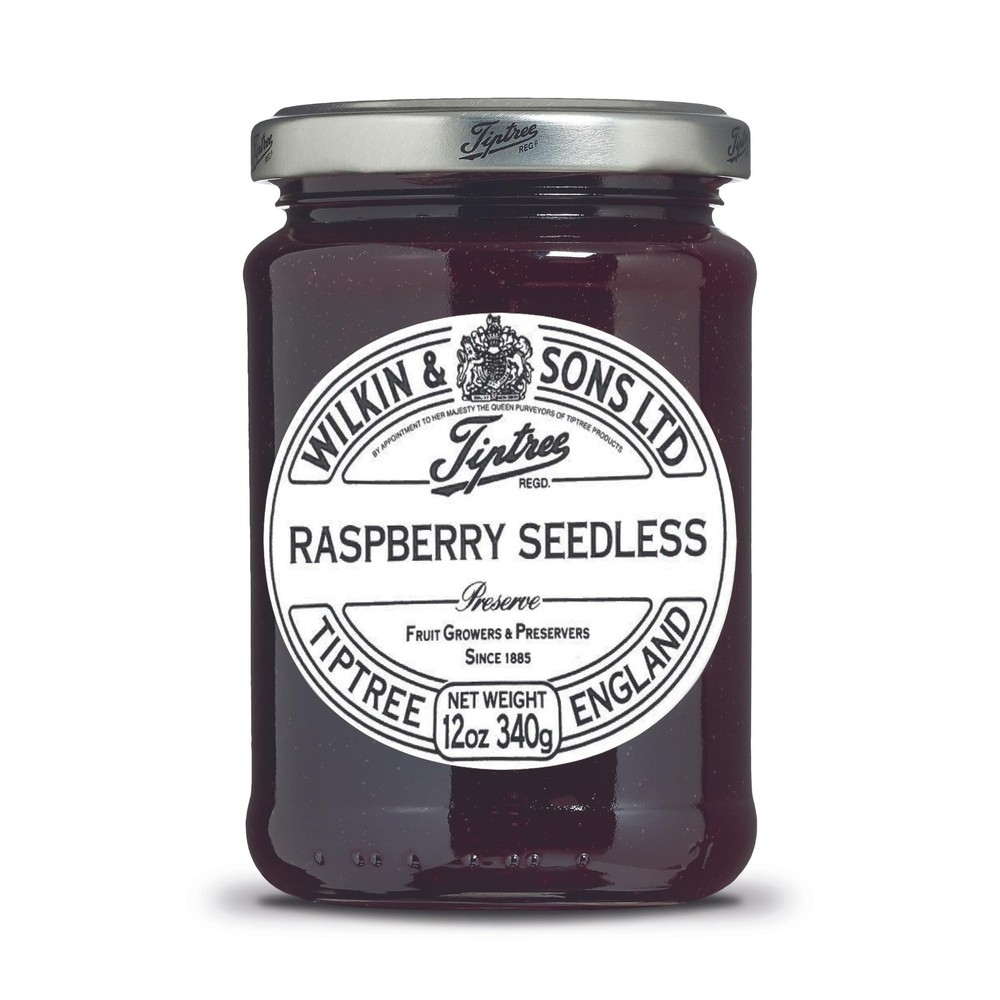 Tiptree Raspberry Seedless Preserve, 12 Ounce 12 (Pack of 1), No Color