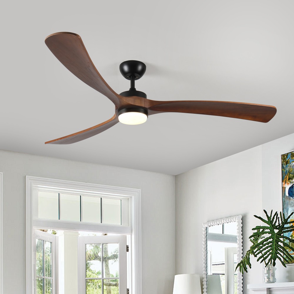 72" Ceiling Fan w/ Remote, Smart Voice Control, Lights, Reversible DC Motor gallery