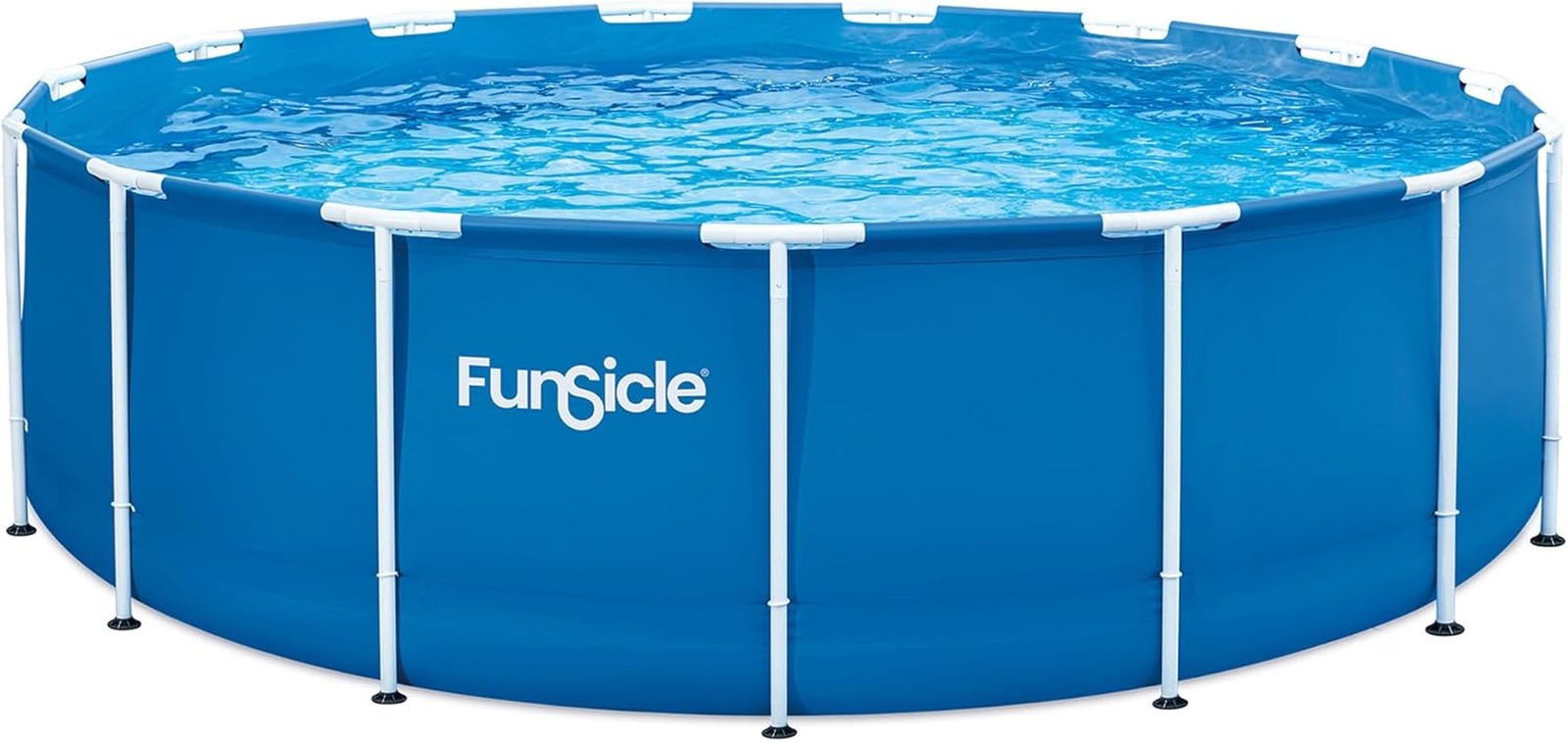 Funsicle Activity 15' X 48" round Outdoor above Ground Swimming Pool, Includes R gallery