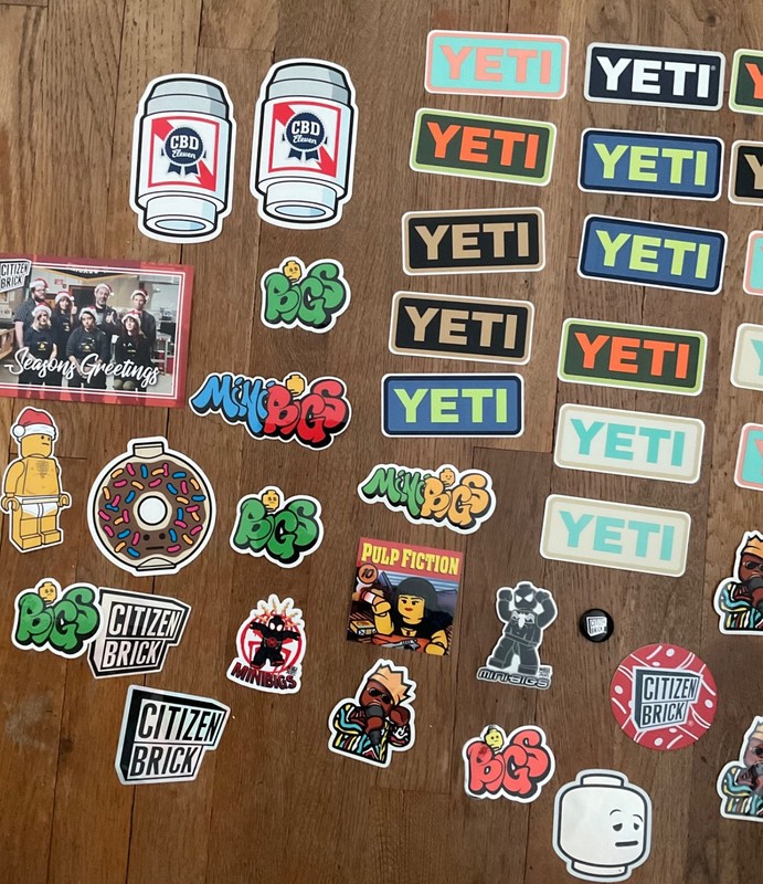 16 Authentic Different Colors YETI Decal / Stickers NEW gallery