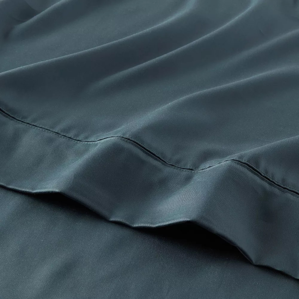 California King 320 Thread Count Cool TENCEL Lyocell Sheet Set Graphite - gallery
