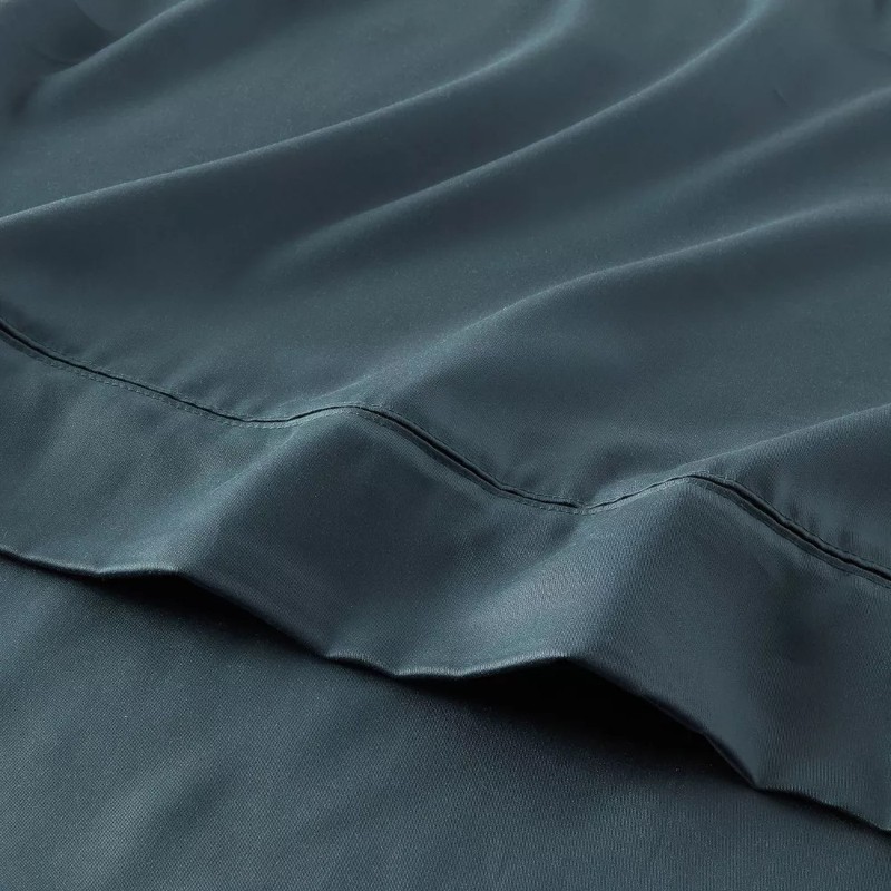 California King 320 Thread Count Cool TENCEL Lyocell Sheet Set Graphite - gallery