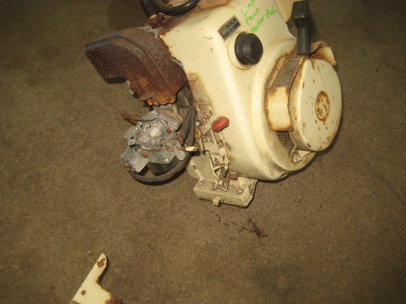 Tecumseh 5 hp Horizontal Shaft Engine W/Electric Start a Vintage Snowblower gallery