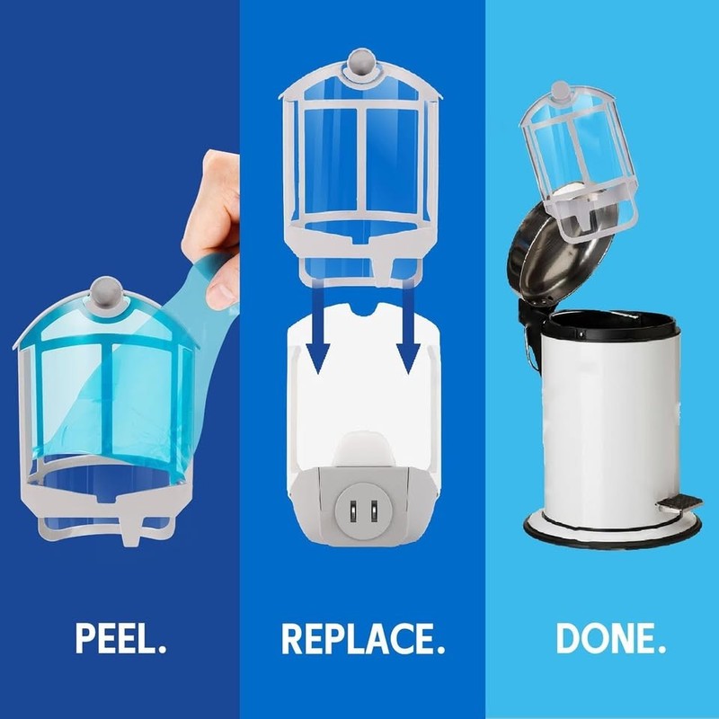 NEW 8 Count Pack Flying Insect Bug Trap Refill Cartridge Compatible with Zevo gallery