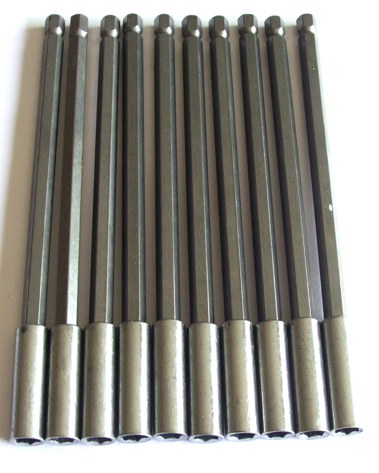 30 6" 1/4" HEX MAGNETIC EXTENSION SCREW BIT HOLDER gallery