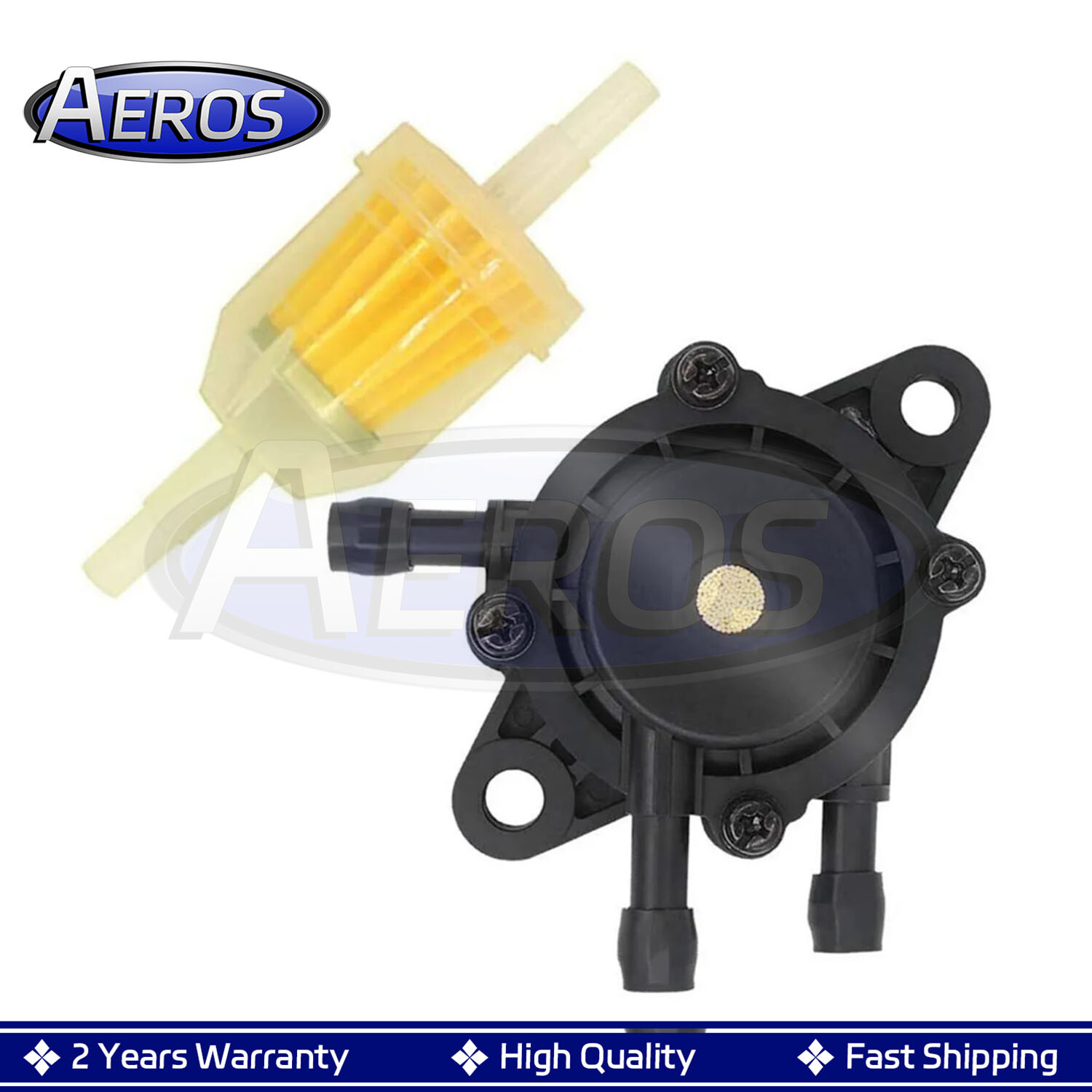 Fuel Pump For Kawasaki 15 - 25 HP engines Cub Cadet EZGO 602061 Walbro FPC-1-1 gallery