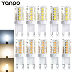 9W G9 Mini LED Corn Light Bulbs Replace 70W Halogen Lamp 45LEDs AC 110V – 220V