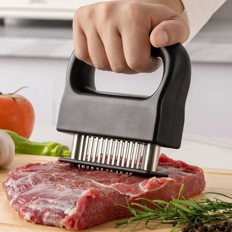 1PACK Meat Tenderizer Tool Stainless Steel Needle Cooking Hammer Kitchen Tool gallery