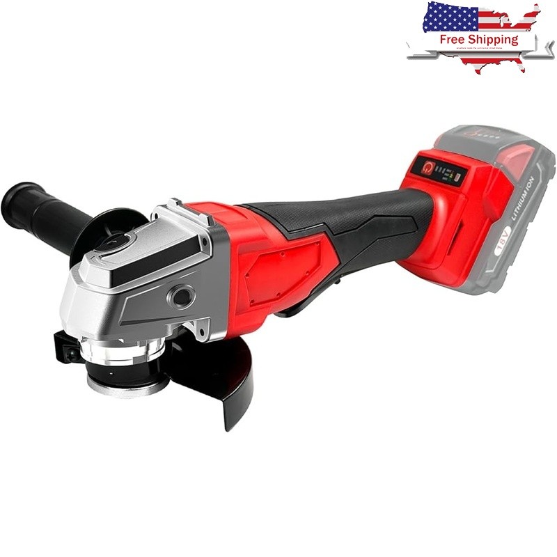 Cordless Angle Grinder 8000RPM Brushless Motor M18 Battery Compatible Safety New gallery