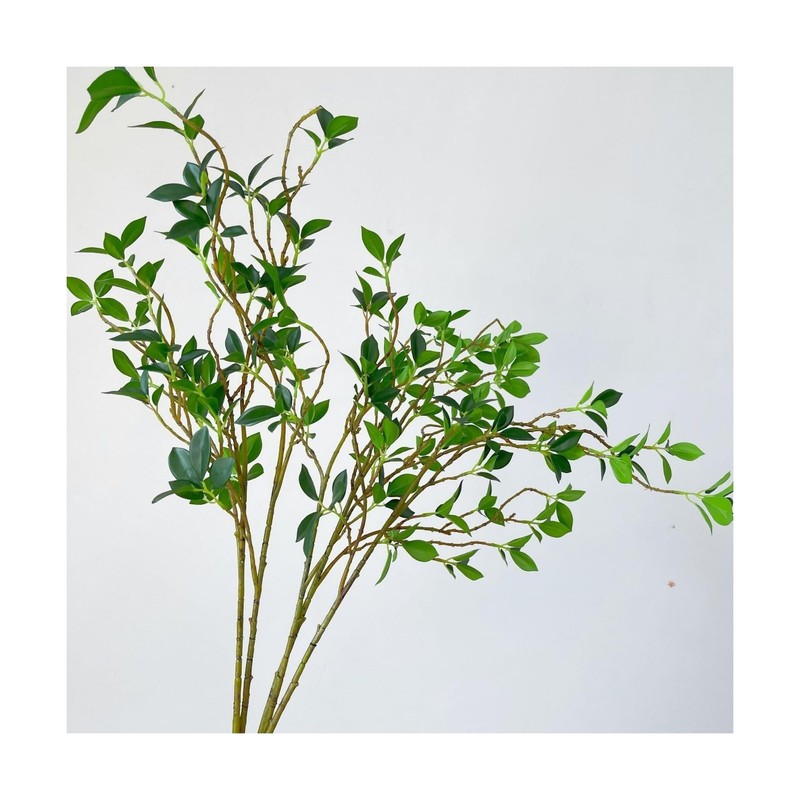 4Pcs Artificial Greens Branches for Vase, 27" Faux Twigs Tree Stems, Fake Pla... gallery