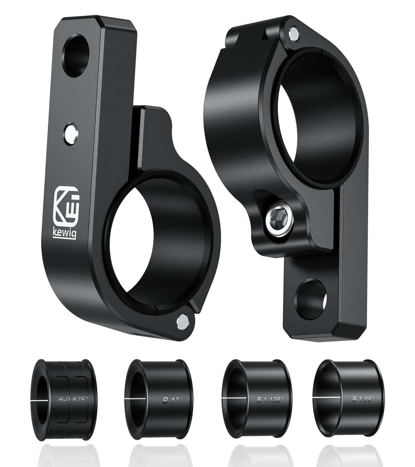 2 PCS Light Bar Mounts, Aluminium Alloy LED Light Mounting Brackets, Sturdy R... gallery