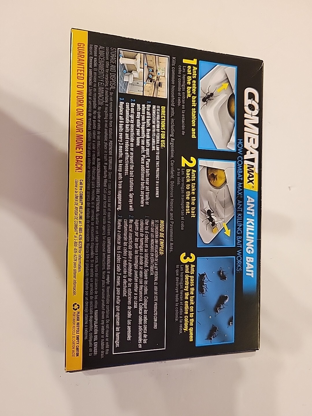 Combat Max Source Ant Killing Bait DIA55901 Bait Stations ANT 6 pieces gallery