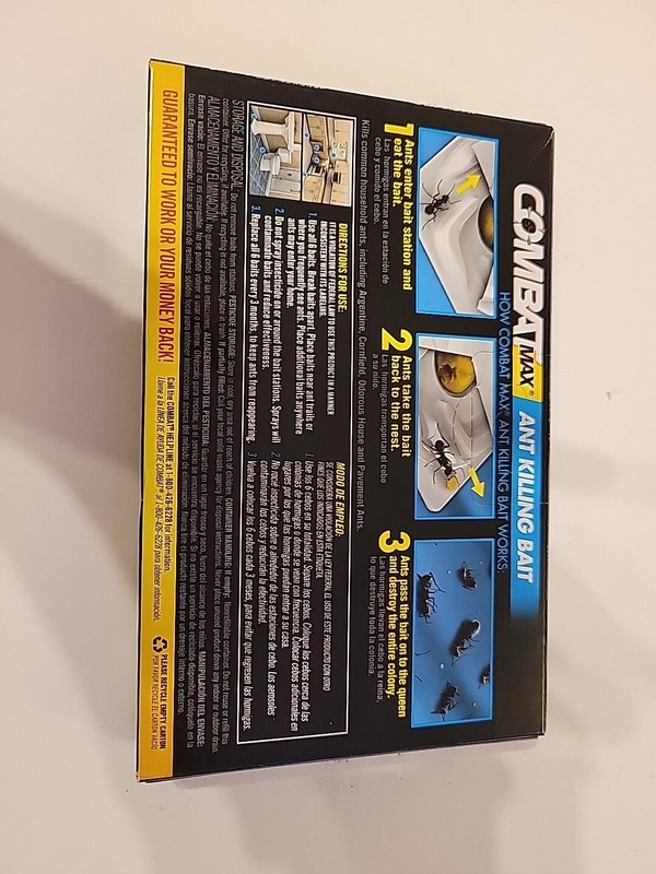 Combat Max Source Ant Killing Bait DIA55901 Bait Stations ANT 6 pieces gallery