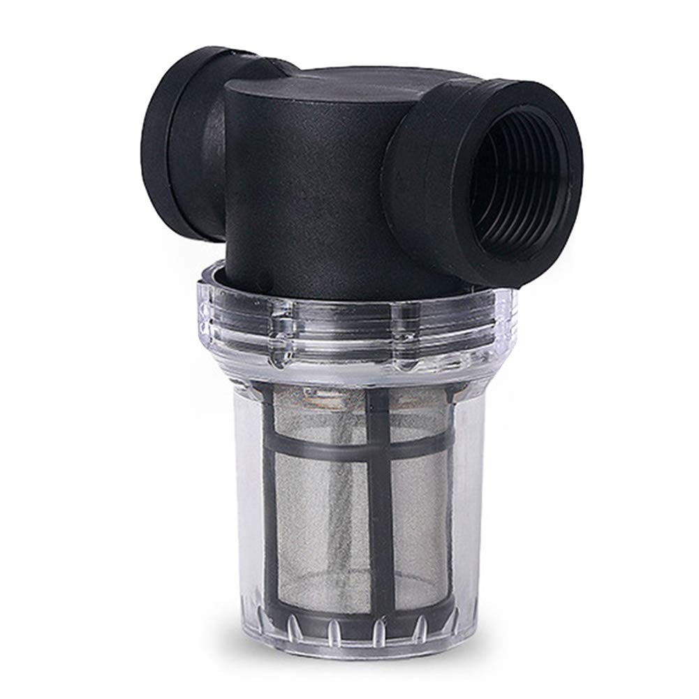 Water Pump Strainer Filter, 1Pcs Garden Pond 1 inch Inline Mesh Strainer Wate... gallery