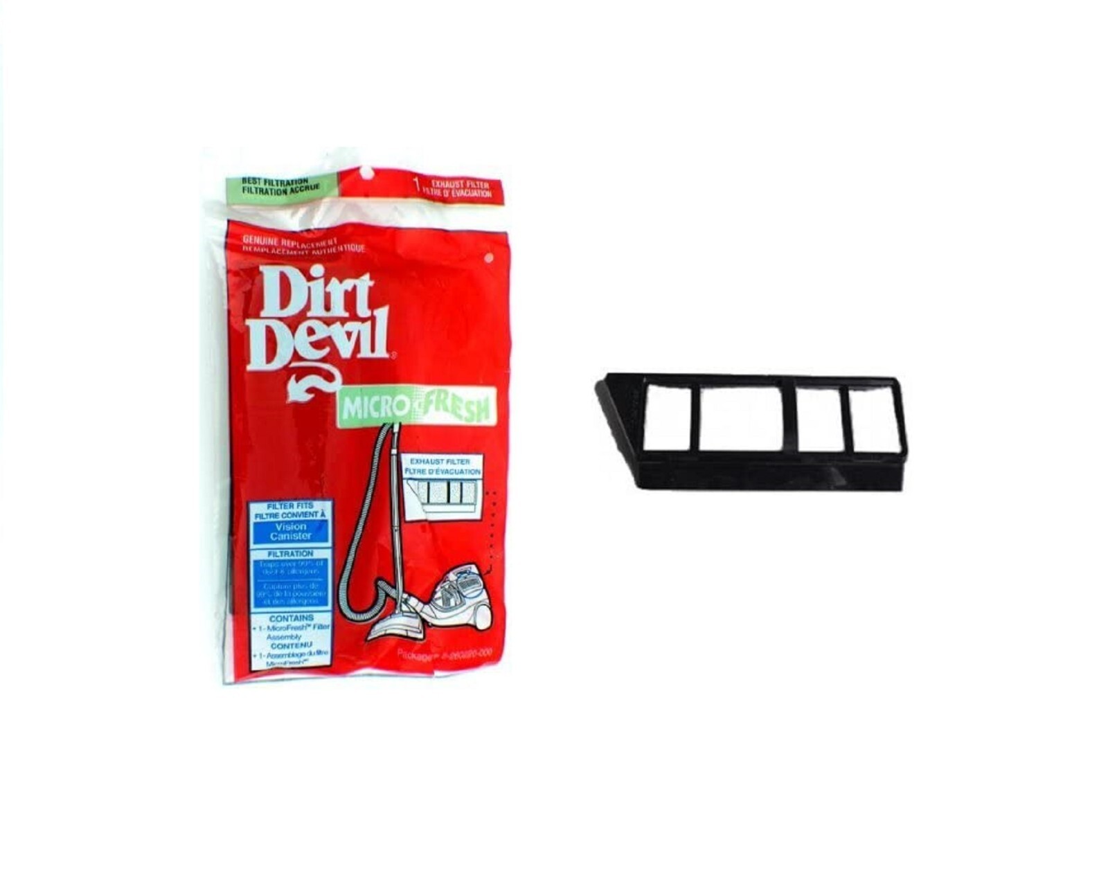 Fit For Dirt Devil 082600 Vision Canister Micro Fresh Exhaust Filter 3260220000 gallery