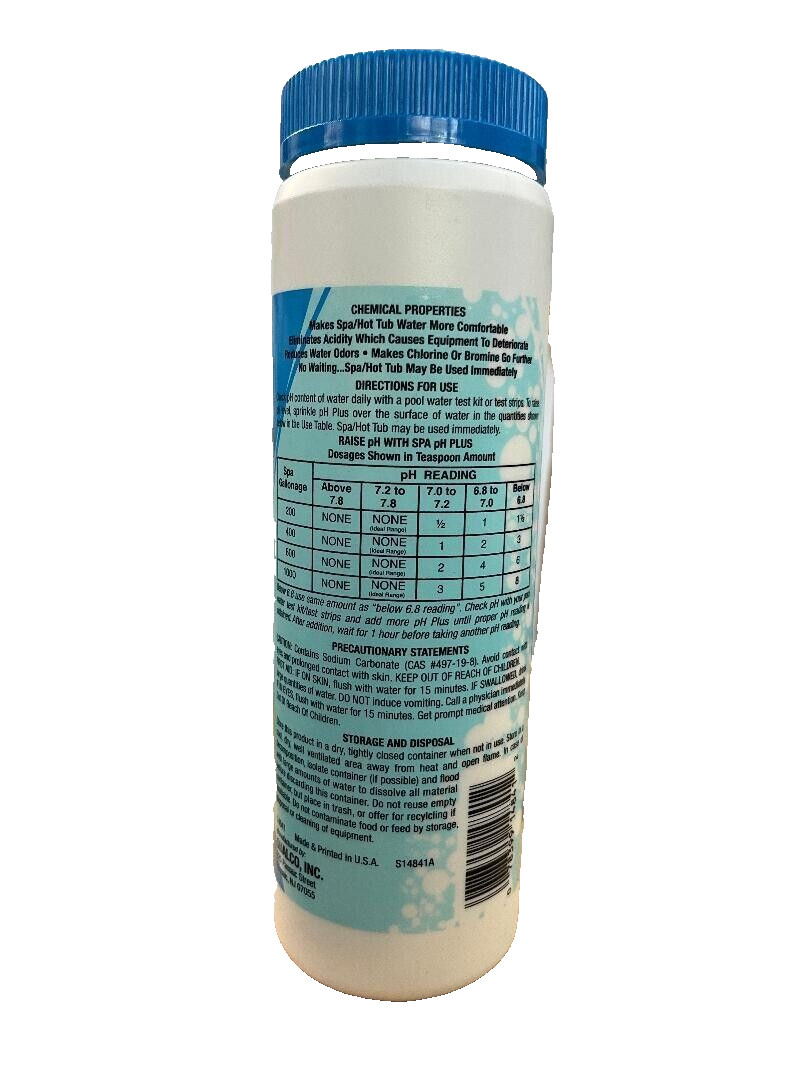 Spa pH Plus Increaser Sodium Carbonate - Hot Tub / Spa - 1lbs gallery