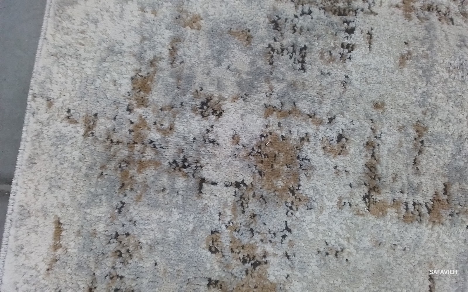 GREY / GOLD 2'-2" x 12'-0" Back Stain Rug, Reduced Price 1172785944 SHV723G-212 gallery