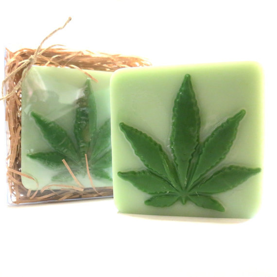 Marijuana Leaf Pot Leaf Square Bar Chocolate Candy Mold 1343 NEW gallery