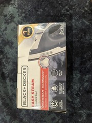 BLACK+DECKER IR40V Easy Steam Compact Iron Blue/White Trueglide NEW IR06V