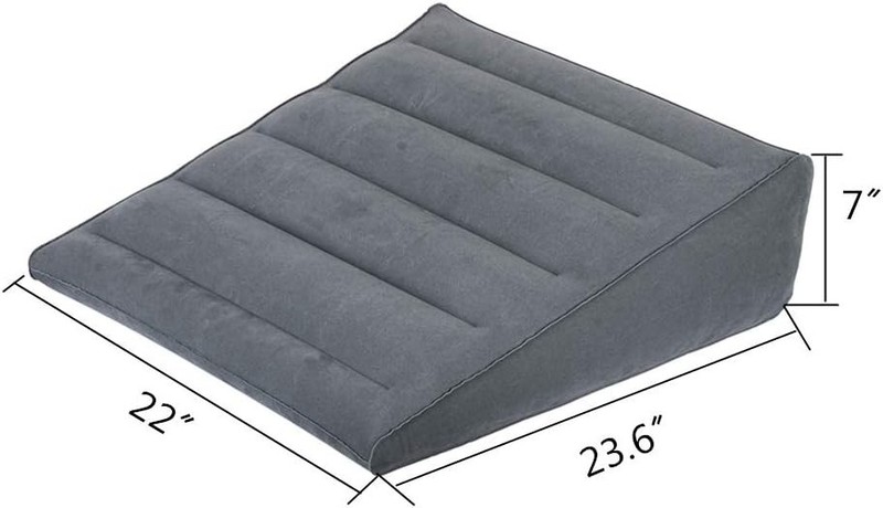 WEY&FLY Inflatable Wedge Pillow - Lightweight and Portable, Fast Inflating/Defla gallery