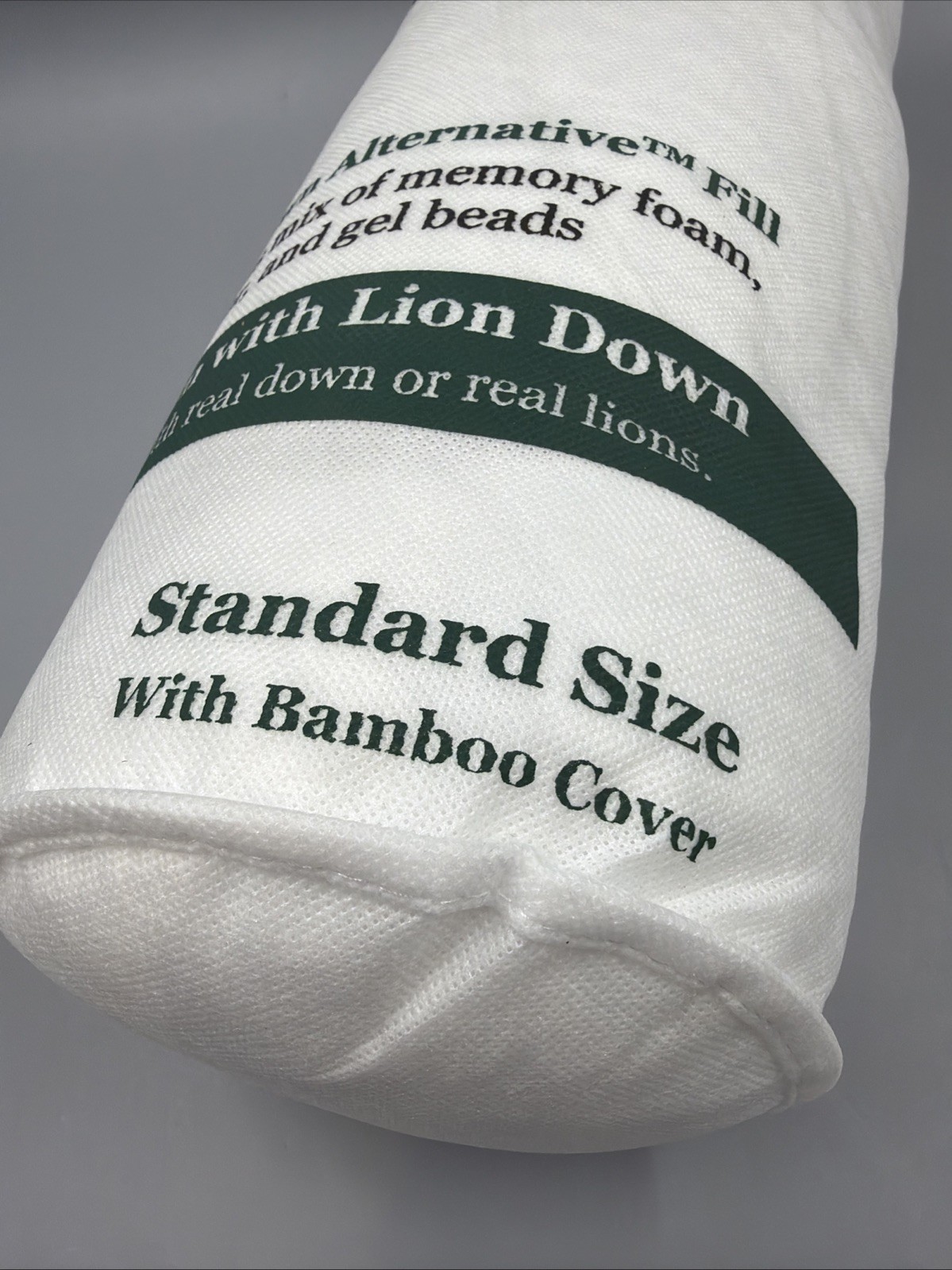 Saybrook Standard Bed Pillow Adjustable Lion Down Alternative W/Bamboo Cover gallery