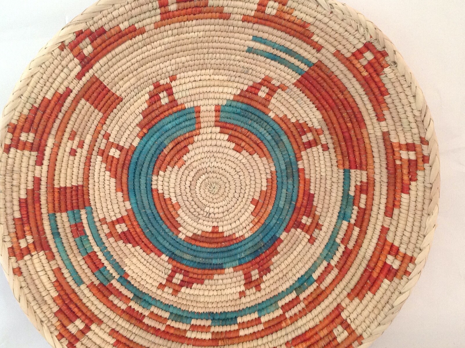 13" - 15" Inches Handmade Hand-Woven Southwestern Design Basket SZM-288 gallery