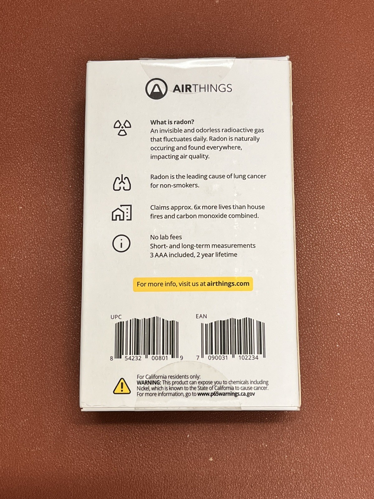 Airthings 223 Corentium Home Radon Detector gallery