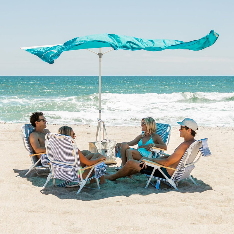 Shade - the Ultimate Wind-Driven Beach Umbrella, Effortless to Set Up, Lightweig gallery