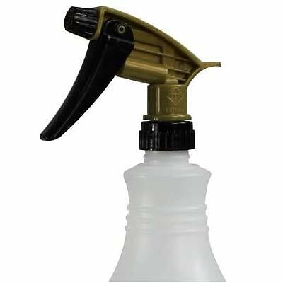 ComfortAxis Acid Resistant Trigger Sprayer Black/Gold 9-1/4" DipTube 28mm 12Pack gallery